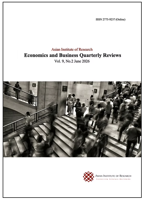 					View Vol. 9 No. 2 (2026): Economics and Business Quarterly 
				